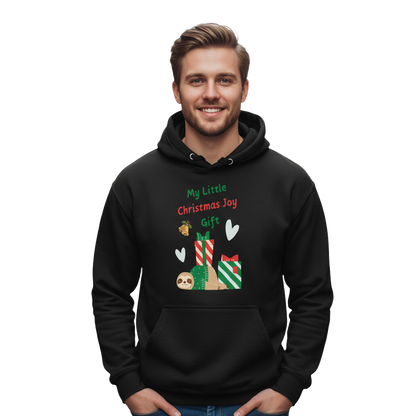 Sloth Christmas Joy Hoodie – Secret Santa ＆ Party Cozy Gift