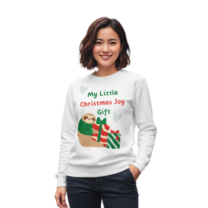 Sloth & Gifts Christmas Sweatshirt – Cozy Party & Secret Santa