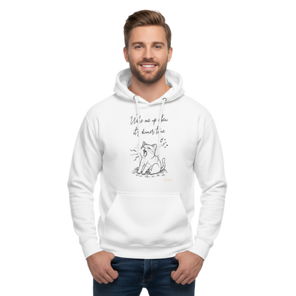 Unisex Fleece Hoodie — Gentle Courage, Warm & Gift-Ready