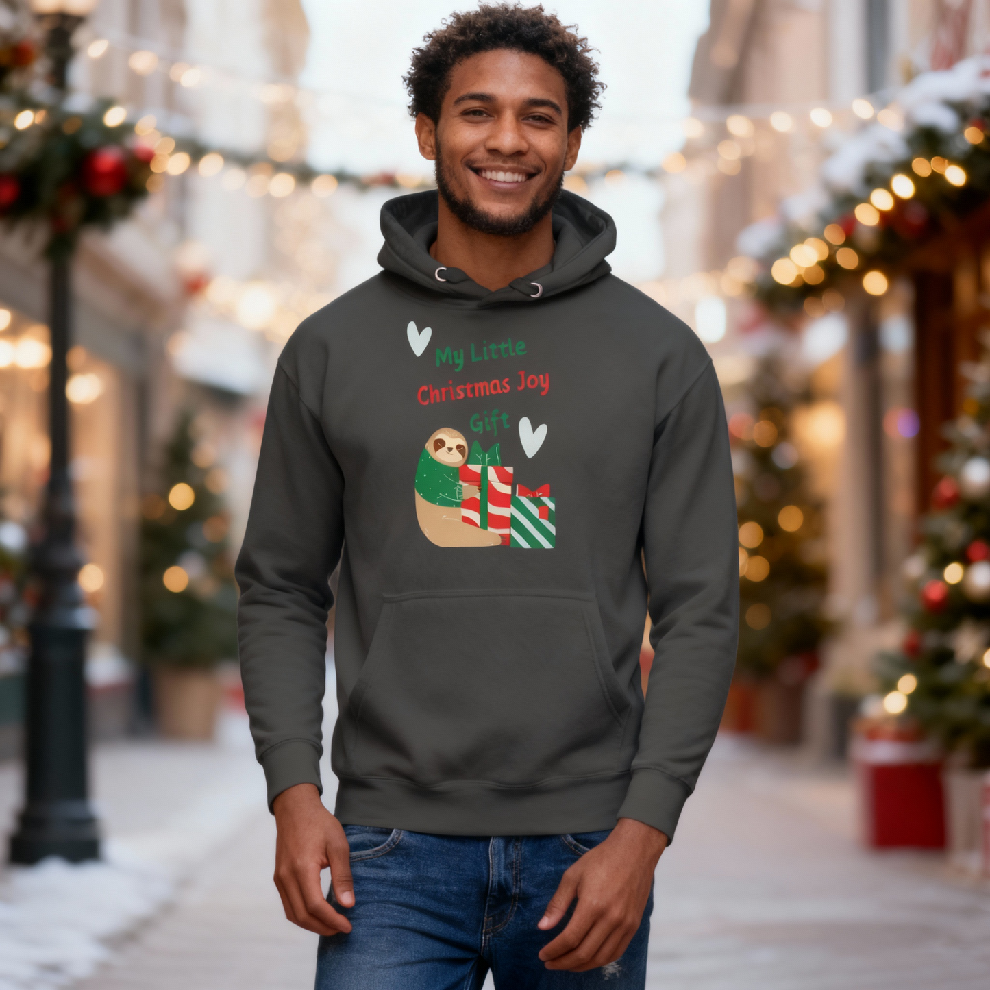 Sloth & Gifts Christmas Hoodie – Gift Pick & Warm Party Layer
