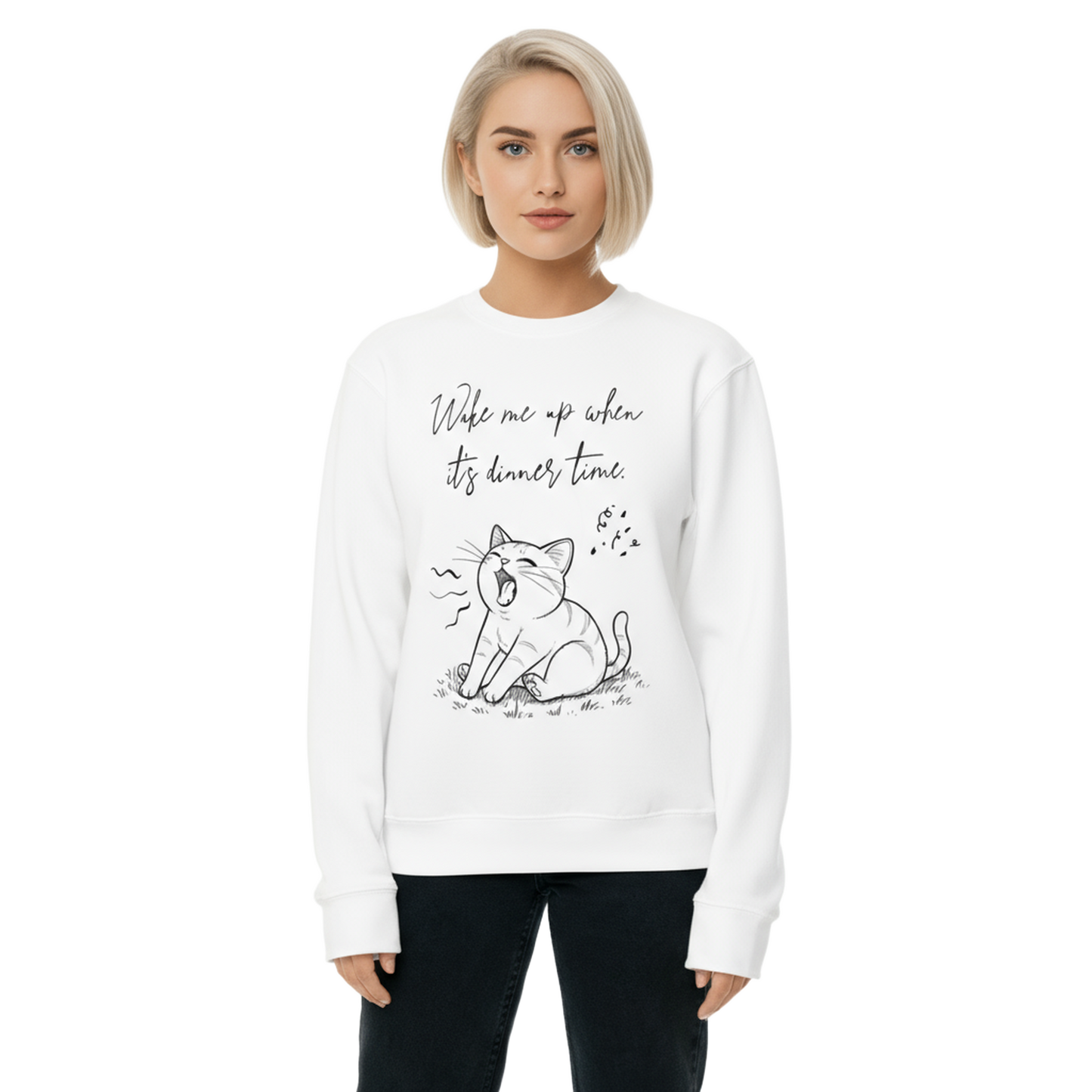 Unisex Crewneck Sweatshirt — Gentle Courage, Soft Feel