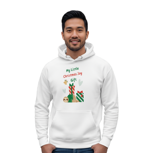 Sloth Christmas Joy Hoodie – Party Cozy & Secret Santa Gift