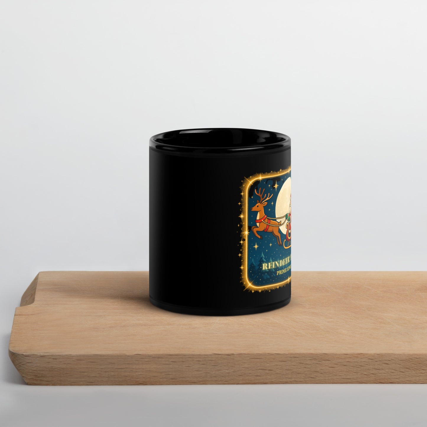 Christmas Reindeer Express Mug – Secret Santa Gift & Party Cocoa