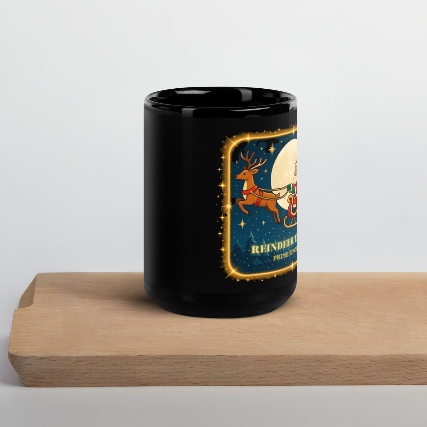 Christmas Reindeer Express Mug – Secret Santa Gift & Party Cocoa