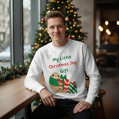 Sloth & Gifts Christmas Sweatshirt – Cozy Party & Secret Santa
