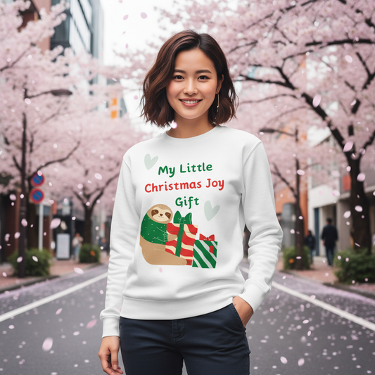 Sloth & Gifts Christmas Sweatshirt – Cozy Party & Secret Santa