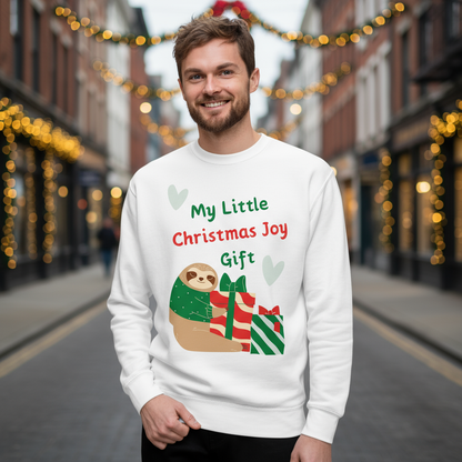 Sloth & Gifts Christmas Sweatshirt – Cozy Party & Secret Santa
