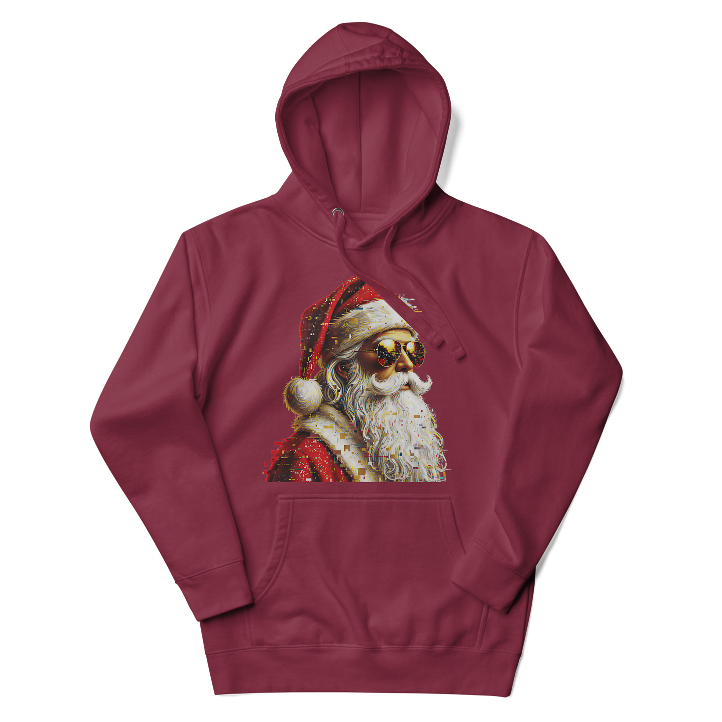Cool Santa Claus Hoodie – Unisex Premium Christmas Pullover