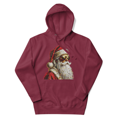 Cool Santa Claus Hoodie – Unisex Premium Christmas Pullover