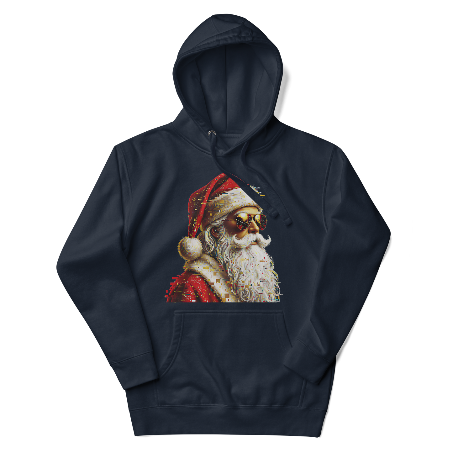 Cool Santa Claus Hoodie – Unisex Premium Christmas Pullover