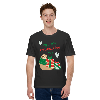 Sloth & Gifts Christmas Tee – Party Selfies & Secret Santa