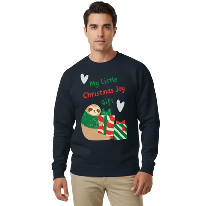 Sloth & Gifts Christmas Sweatshirt – Secret & Cozy Party Santa