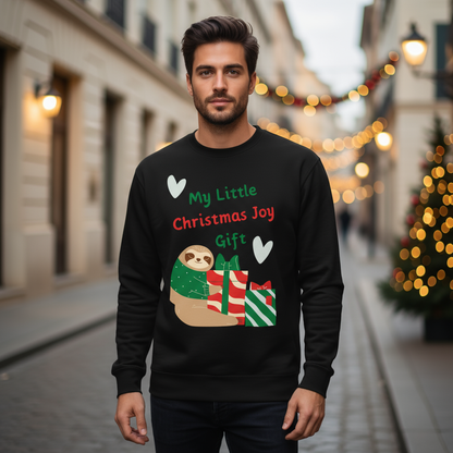 Sloth & Gifts Christmas Sweatshirt – Secret & Cozy Party Santa