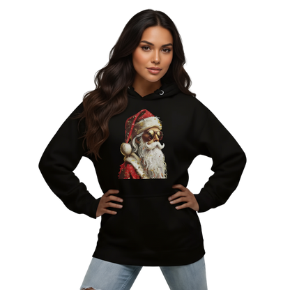 Cool Santa Claus Hoodie – Unisex Premium Christmas Pullover