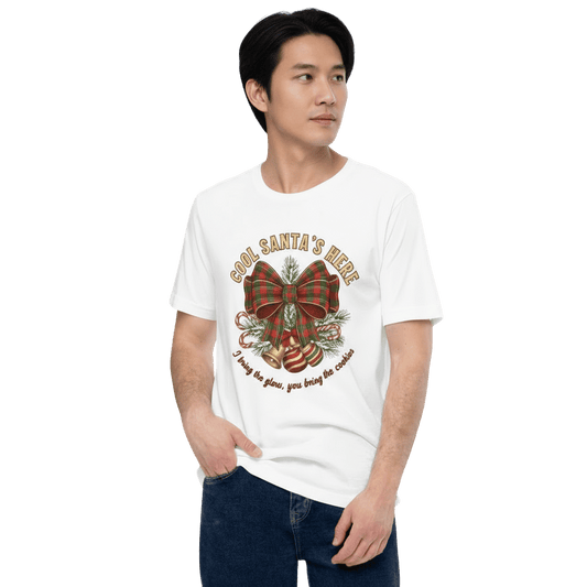 Plaid Bow Christmas Tee – Party Perfect, Gift & Secret Santa