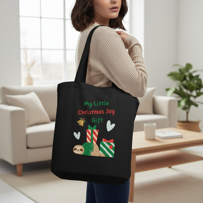Sloth & Gifts Christmas Tote Bag – Cute Holiday Carryall