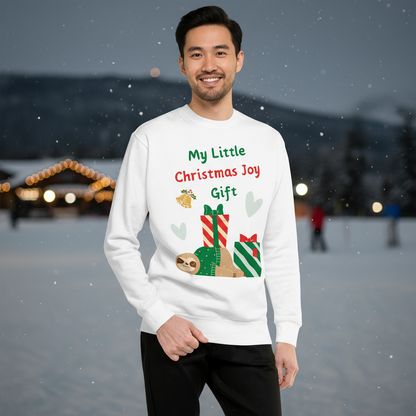 Sloth Christmas Joy Sweatshirt – Party Cozy & Secret Santa Gift