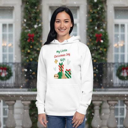 Sloth Christmas Joy Hoodie – Party Cozy & Secret Santa Gift