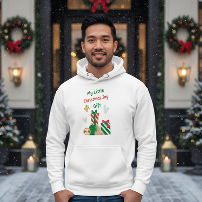 Sloth Christmas Joy Hoodie – Party Cozy & Secret Santa Gift