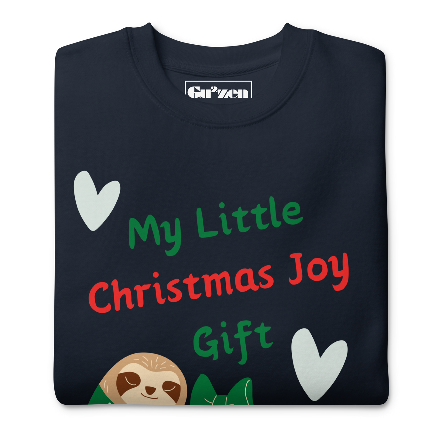 Sloth & Gifts Christmas Sweatshirt – Secret & Cozy Party Santa