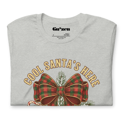 Plaid Bow Christmas Tee – Party Perfect, Gift & Secret Santa