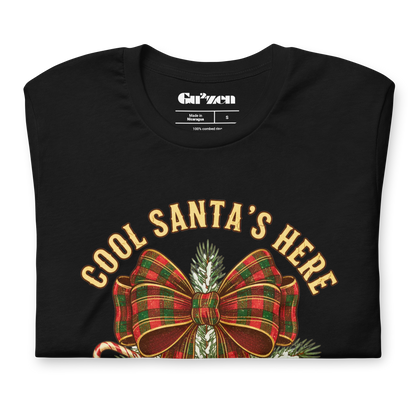 Plaid Bow Christmas Tee – Party, Gift & Secret Santa Ready
