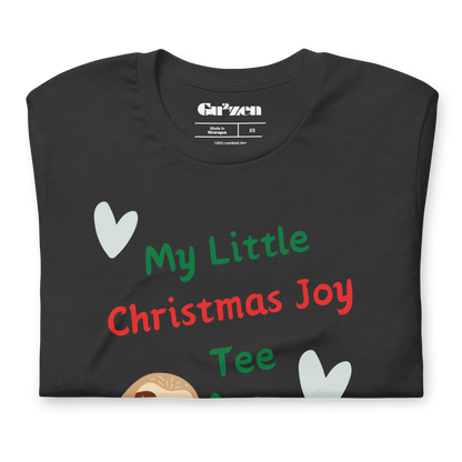 Sloth & Gifts Christmas Tee – Party Selfies & Secret Santa