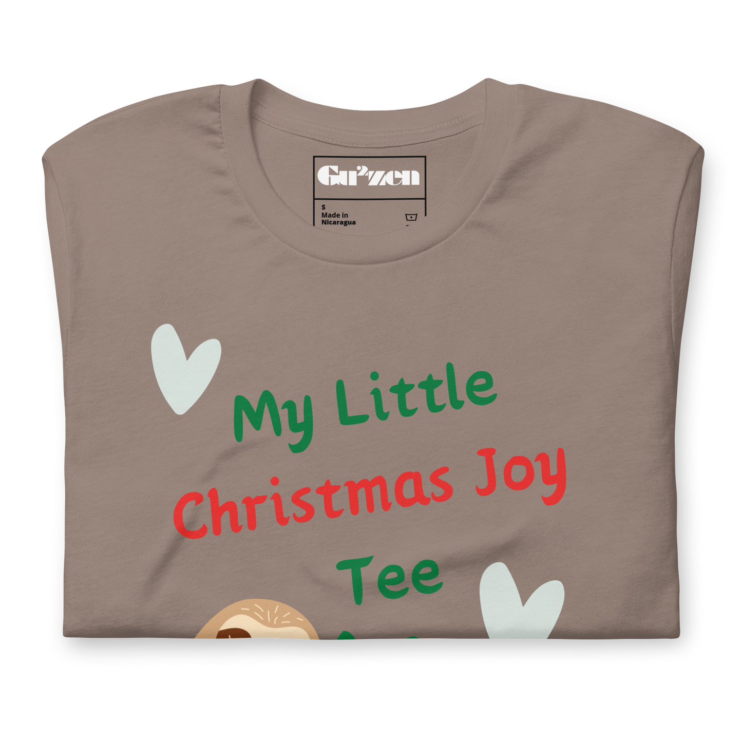 Sloth & Gifts Christmas Tee – Party Selfies & Secret Santa
