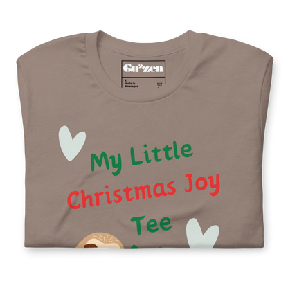 Sloth & Gifts Christmas Tee – Party Selfies & Secret Santa
