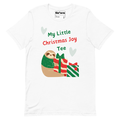 Sloth & Gifts Christmas Tee – Party-Ready Secret Santa Top