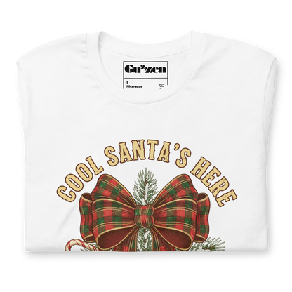 Plaid Bow Christmas Tee – Party Perfect, Gift & Secret Santa