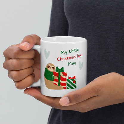 Sloth & Gifts Christmas Mug – Cute Holiday Coffee Cup
